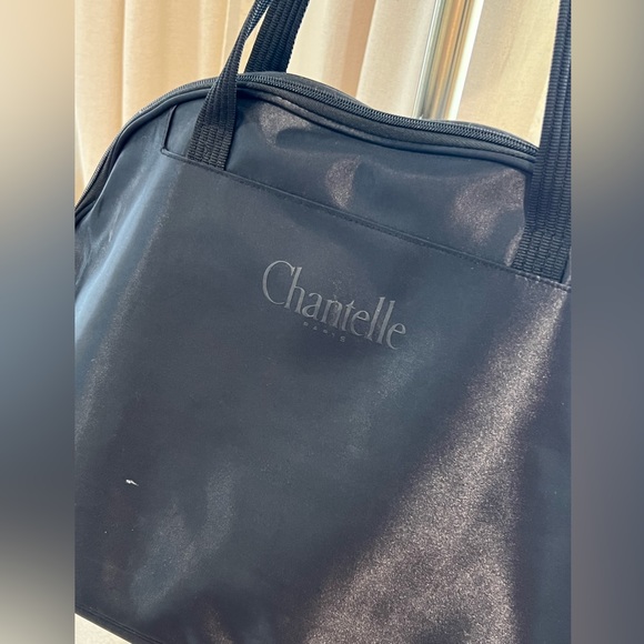 Chantelle Handbags - Chantelle Tote Bag Black Satin